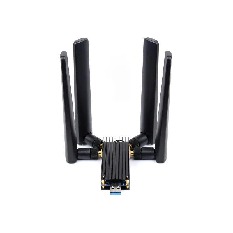 Módulo Dongle Antenas Quad Usb 3.1 Port Dissipador de Alumínio Liga Interface M.2 Chave b 5g - Imagem 3