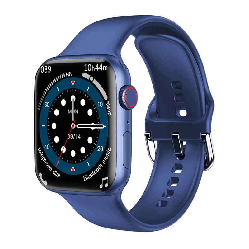Wholesale W27 Pro Smart Watch Series 7 Wireless Charging Bluetooth Call Split Screen PIN Lock Smartwatch IWO 14 Support Siri NFC 