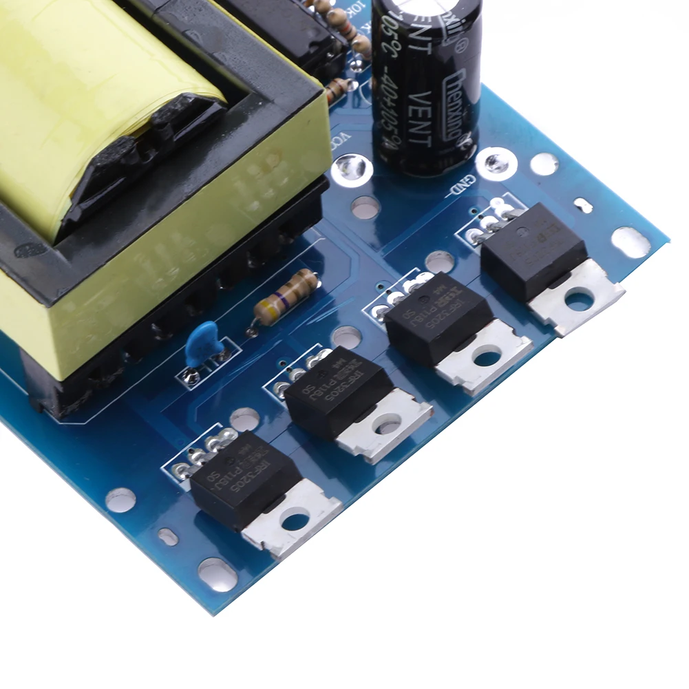 DC AC Inverter 500W DC12V-24V to AC 180V-220V-380V Booster Board Module