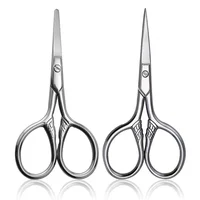 1Pcs Stainless Steel Small Makeup Grooming Scissors Eyebrows For Manicure Nail Cuticle Beard And Mustache Trimmer Nose Hair Tool 1