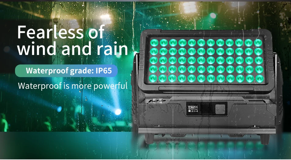 IP65 DMX 60x10W 4-in-1 RGBW City Flood Light Outdoor Wasserdichtes LED-Stadtfarbenlicht Bühnenbeleuchtung Partylicht – Detail 2
