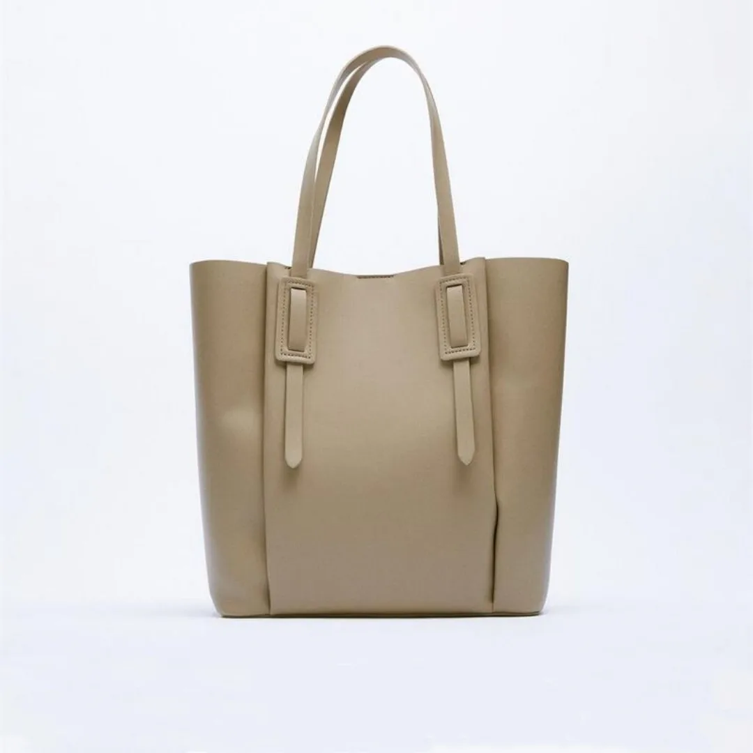 Tote bag new product single shoulder portable large capacity shopping bag trend fashion women's bag single shoulder bag
