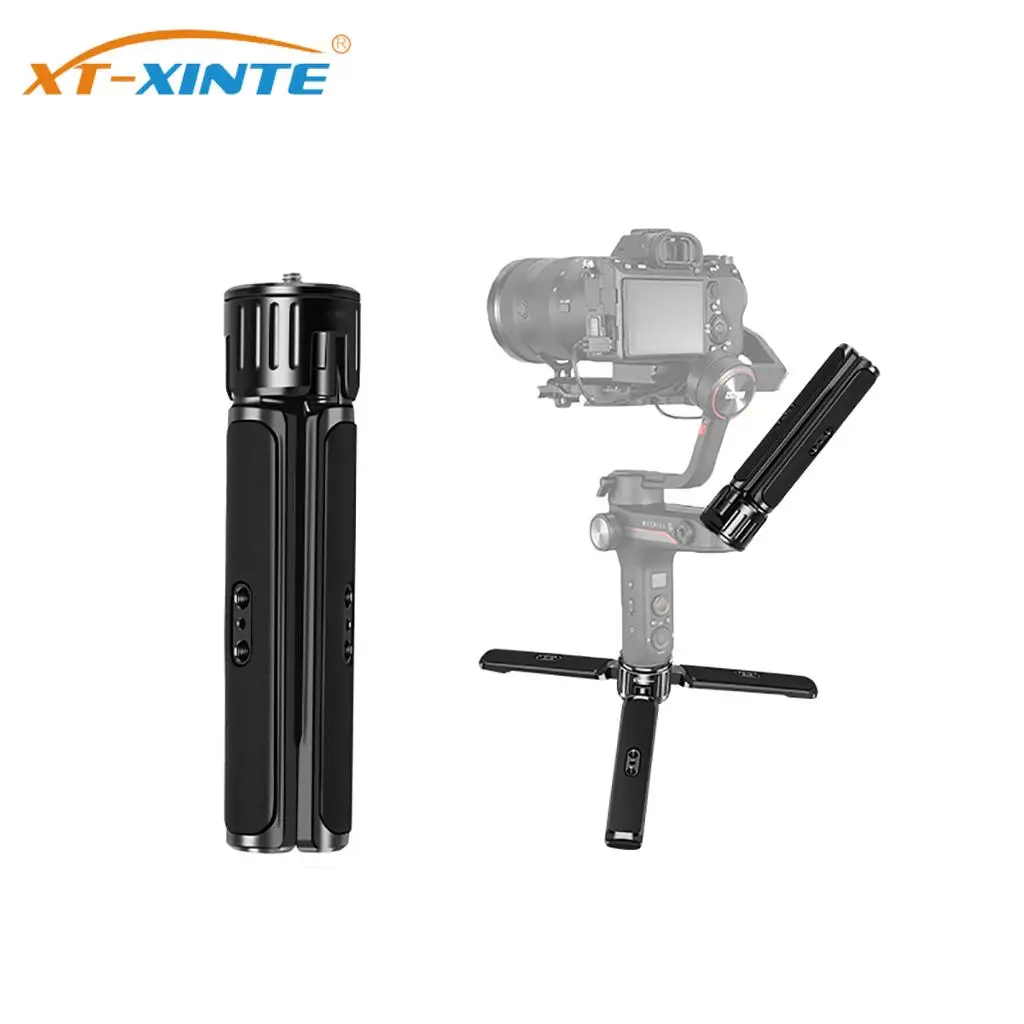 Mini Treppiede 1/4 Vite Base Fotocamera Treppiede Per Dji Osmo Mobile 2 Per Zhiyun Smooth 4 Accessori Stabilizzatore Cardanico Palmare