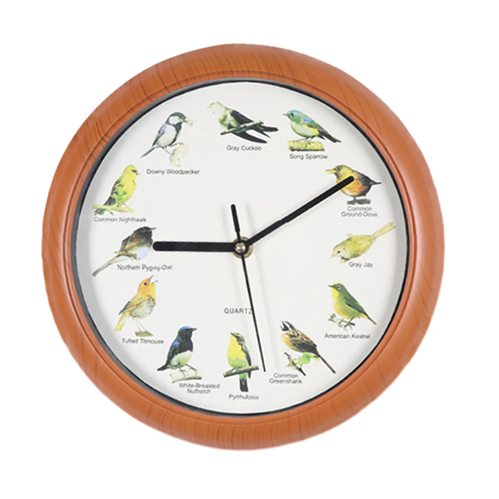 Bird Names And Songs Home Decoration Home Decoration Quartz Singing Bird Wall Clock Features Home Decoration Inch Names Songs