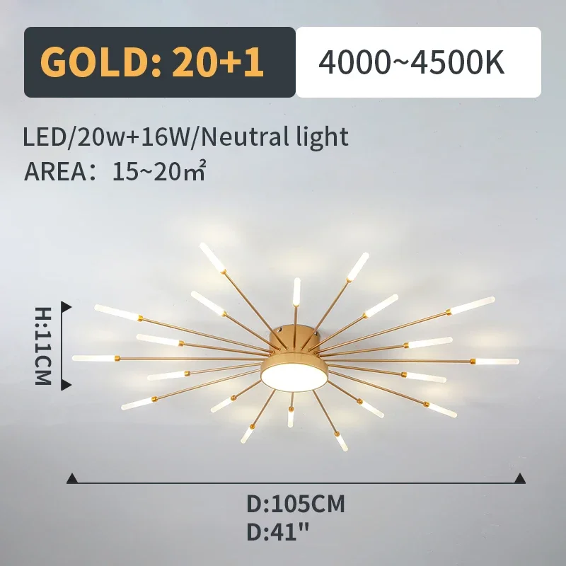 Golden 20x1 lights