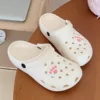 Casual Women  Cartoon Star Cat Colorblocking Slippers Sandals Mop Thick Bottom Increase Non-slip EVA Hollow Shoes Breathable 6