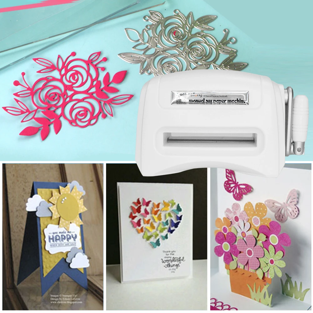 Paper Cutter DIY Home Art Craft Tools Die Cutting Embossing Machine Scrapbooking Cutter Piece Machine Home DIY Tool