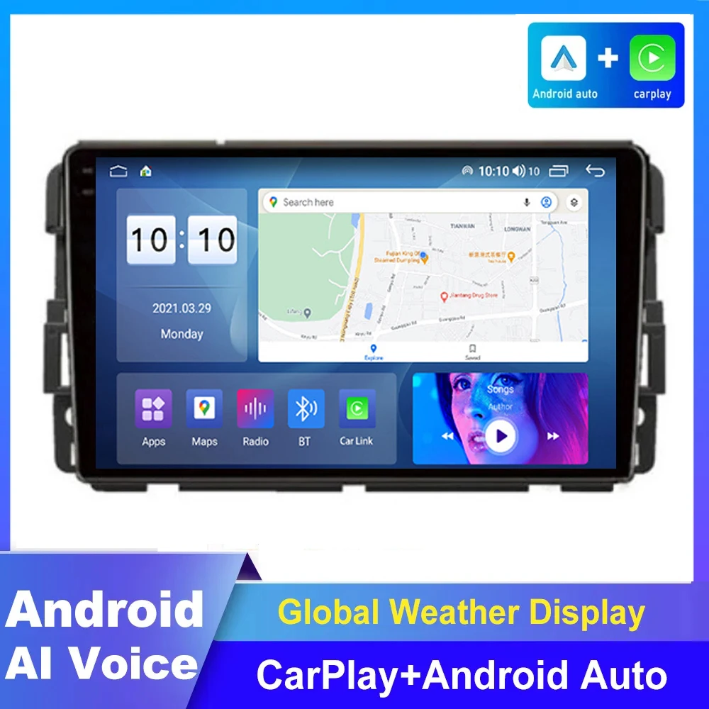 

Автомагнитола на Android 14 для Chevrolet Silverado Impala GMC, мультимедийный видеоплеер, стерео, GPS-навигация для Chevrolet Silverado, Impala