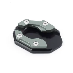 Kickstand Enlarger Foot Extension Pad - Premium Motorcycle Accessory 2025 New Edition (No Logo Titanium)