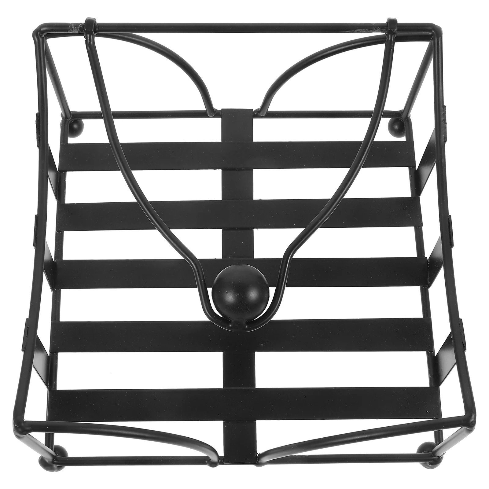 

Iron Paper Towel Holder Napkin Dispenser Restaurant Serviette Holders Room Accessories Cocktail Tables Home Napkins