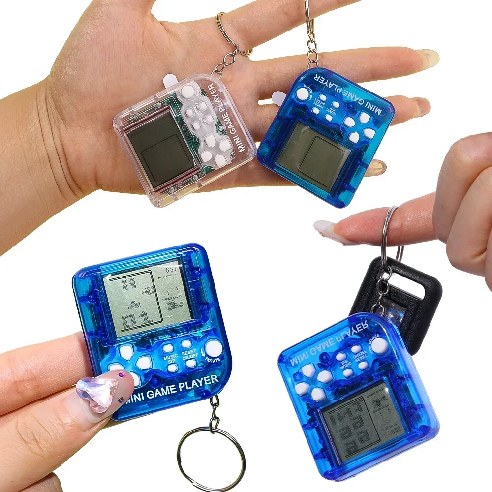 Portable Mini Handheld Game Players Classic Electronic Games Hand Held Console Game Child Puzzle Gaming Console Player Toys Gift - 2