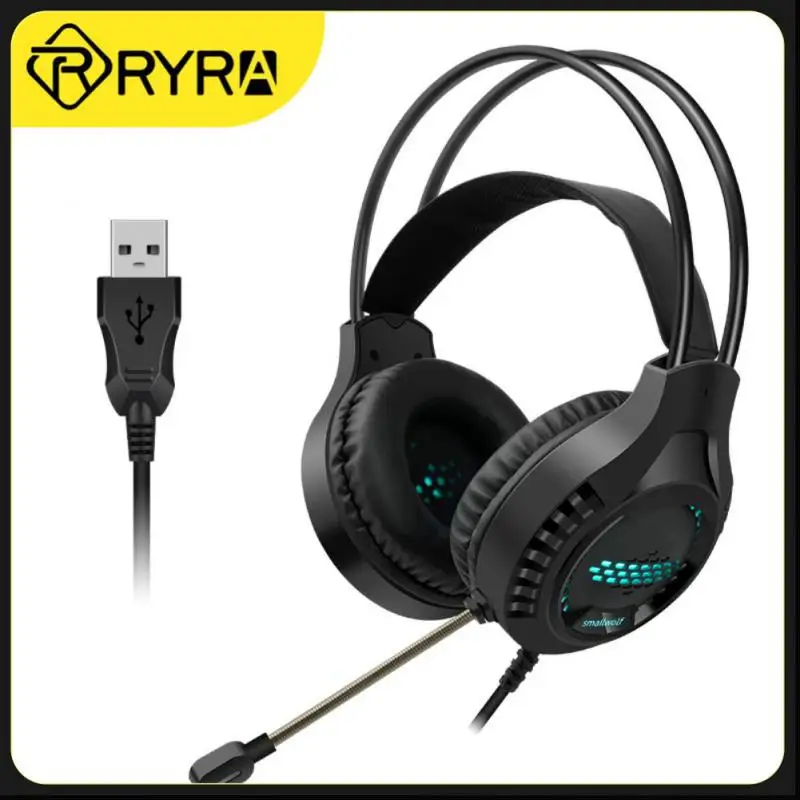 

Usb-наушники для геймеров, 2 м, цветные, 3,5 мм