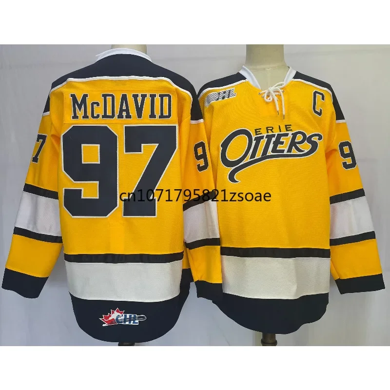 97 Connor McDavid Jersey Canada Edmonton Ice Hockey Jersey Sport Sweater All Stitched Letters Numbers More Color Us Size S-XXXL ice hockey jerseys