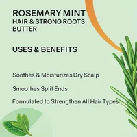Poupée Greflective Rosemary Mint Hair & Bathing Roots, Croissance naturelle des cheveux et traitement de réparation des dommages pour des cheveux plus forts et plus sains 3
