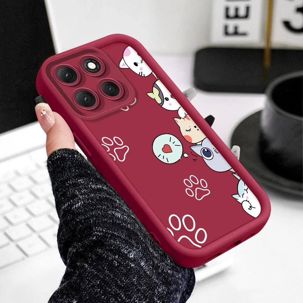 Stacking Cats Phone Case - Playful Staircase Design Cover