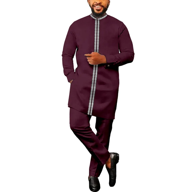 Mide Long Sleeve Kaftan Outfit - Image 2