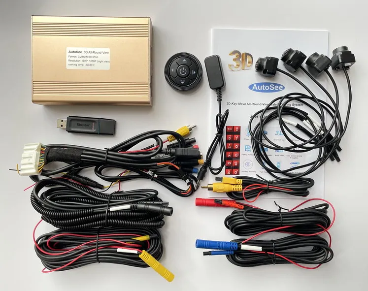 2018-2023 for Toyota Camry 360 degree camera Bird eye panorama