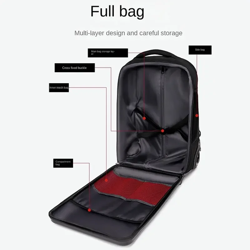 Large Capacity Hard Shell business Suitcase Travel Luggage 19