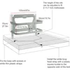 3 in 1 Baby bassinets bedside sleeper, co sleeping bed for baby, for co sleeper for baby in bed, Portable Crib, breathable 5