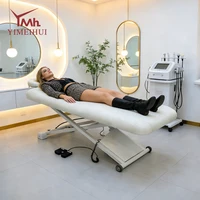 Table de massage portable robuste et confortable, réglable en hauteur, pour salon de beauté, soins du visage, thérapie physique, examen 3