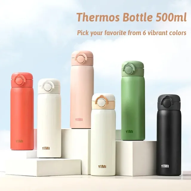 500ML Thermos Bottle Vacuum Flasks Tumbler 316 Stainless Steel Thermal Water Bottle Keep Hot And Cold Insulated Cup Drinkware 500ML Thermos Bottle Vacuum Flasks Tumbler 316 Stainless Steel Thermal Water Bottle Keep Hot And Cold Insulated Cup Drinkware