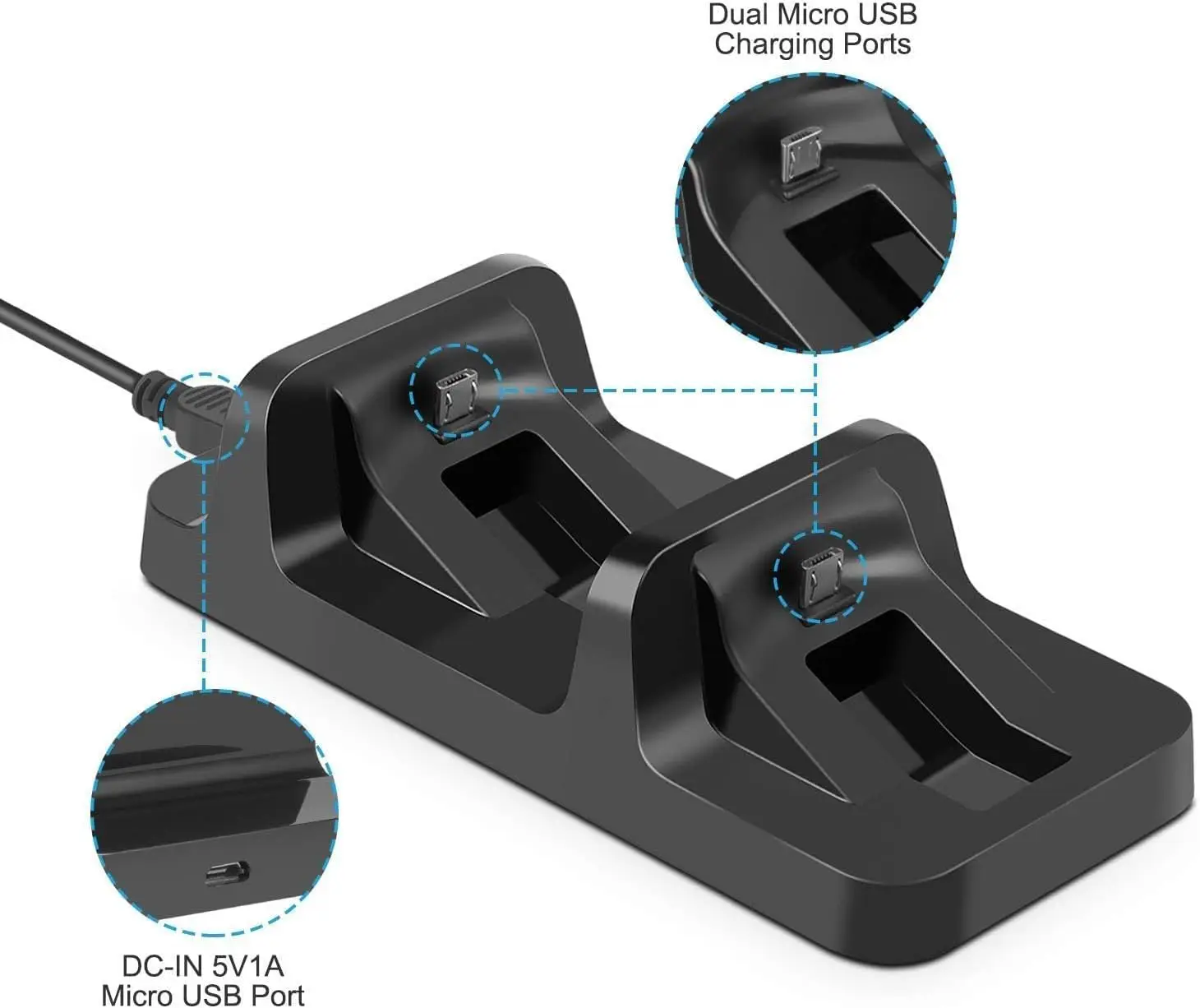 Dual Controller Charger For PS4