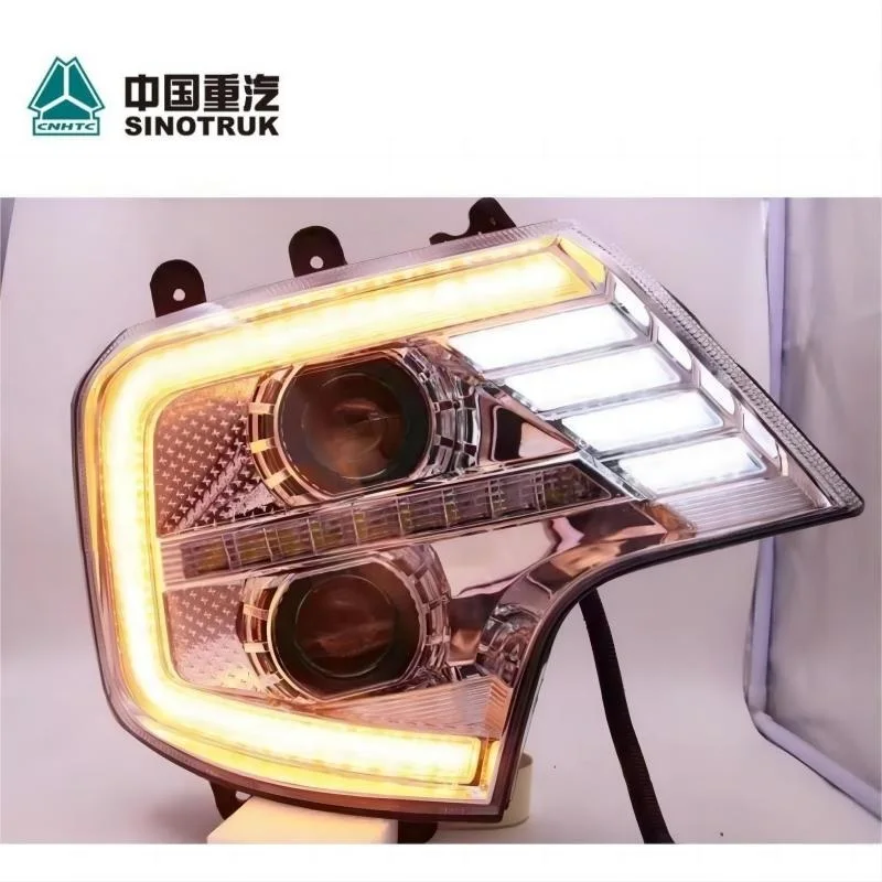 Sinotruk Howo A7 Truck LED Headlight Assembly LED Front Lamp