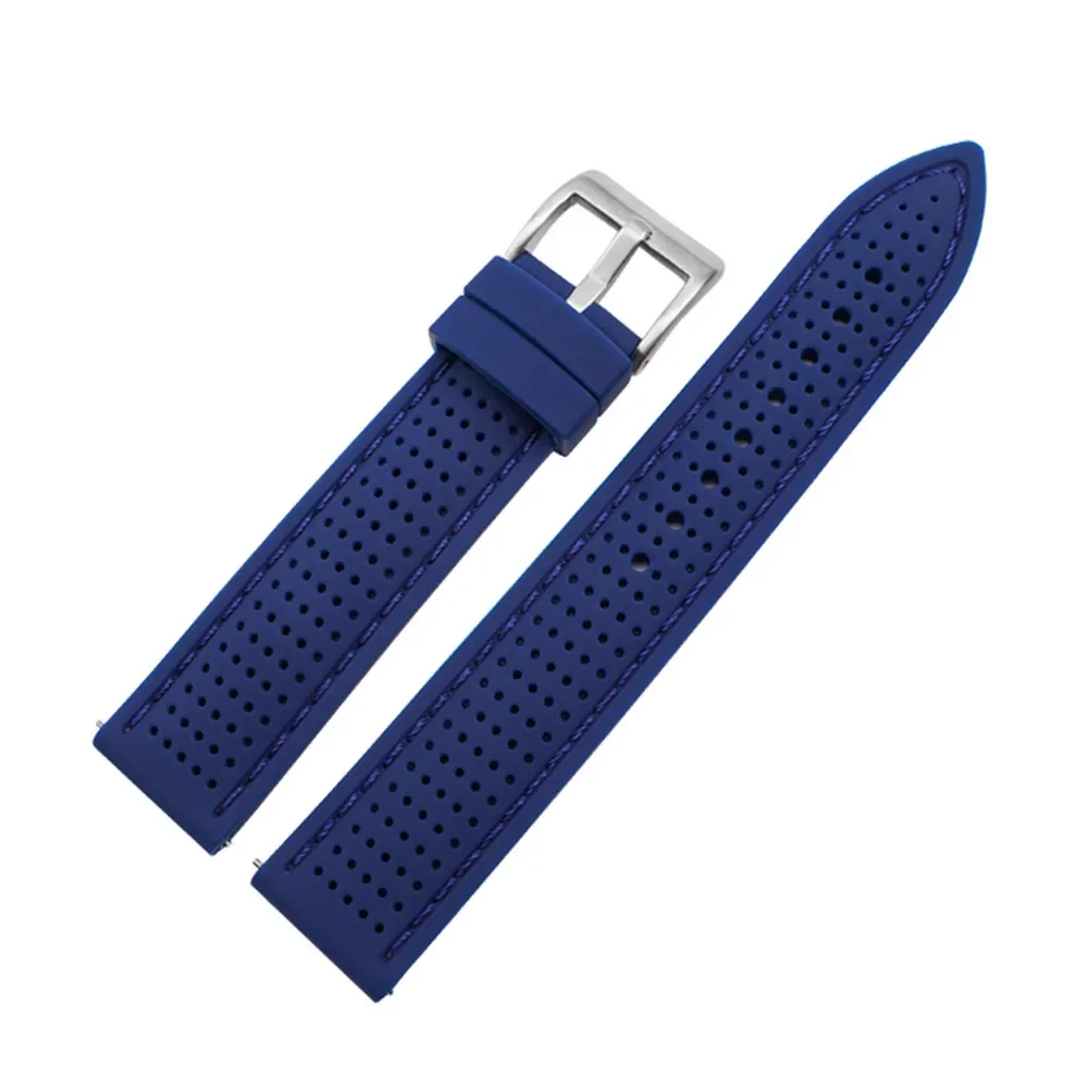 Sport Waterproof Silicone Watch Strap – Breathable & Quick Release Bracelet Band