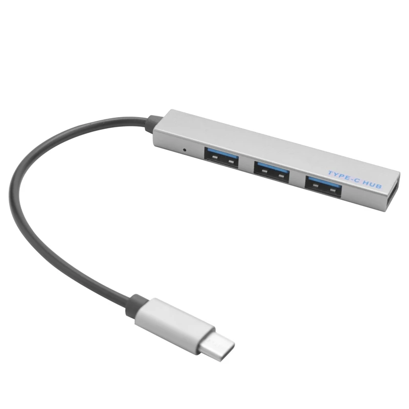 Adattatore Hub Usb 4 In 1 Type-C Usb-C Con 4 Porte Usb 3.1 Per Pro T-809A