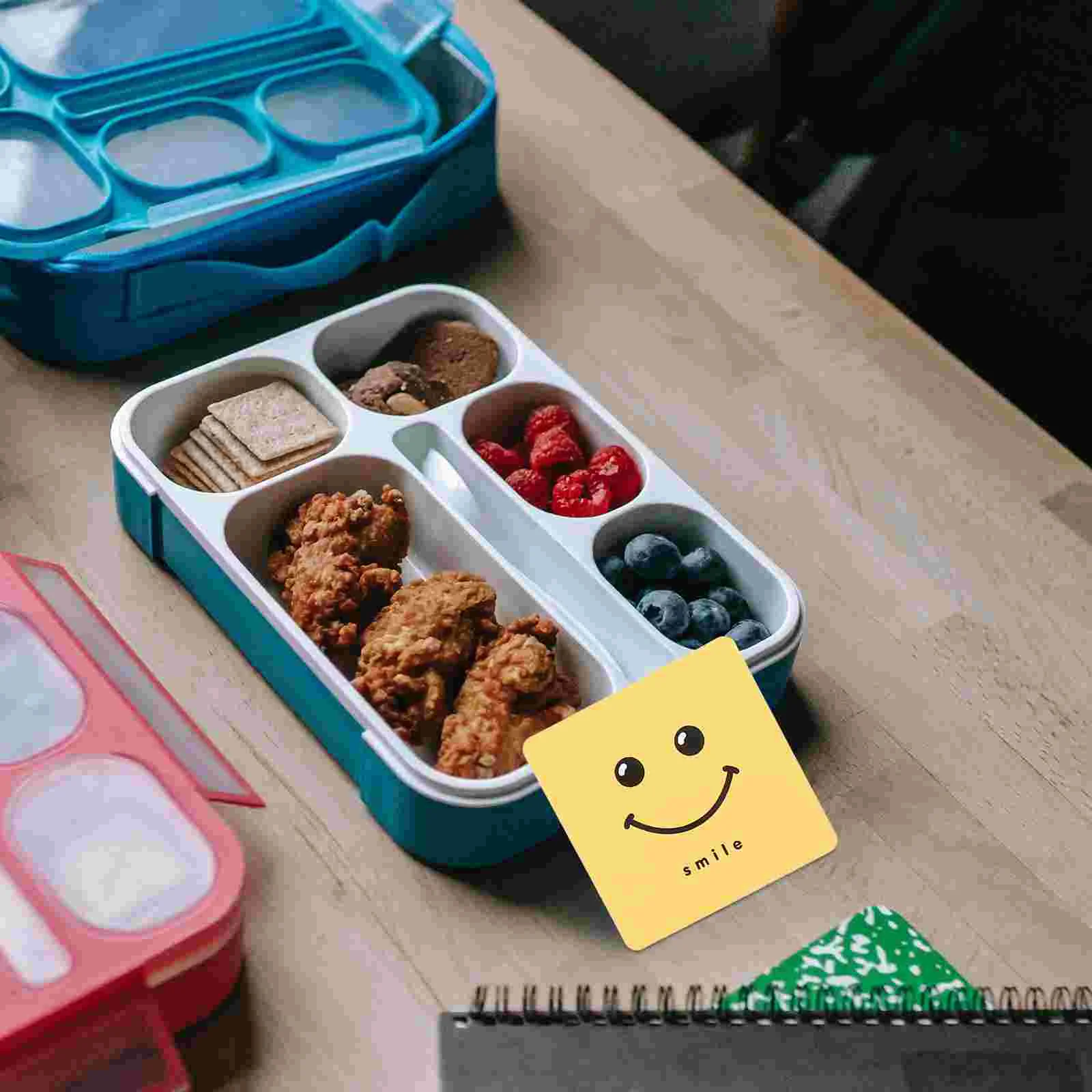 Encouragement Note Card Lunchbox Cards Motivational for Kids Cartoon Positive Notes Paper Gaming Lovely Child 60 Pcs