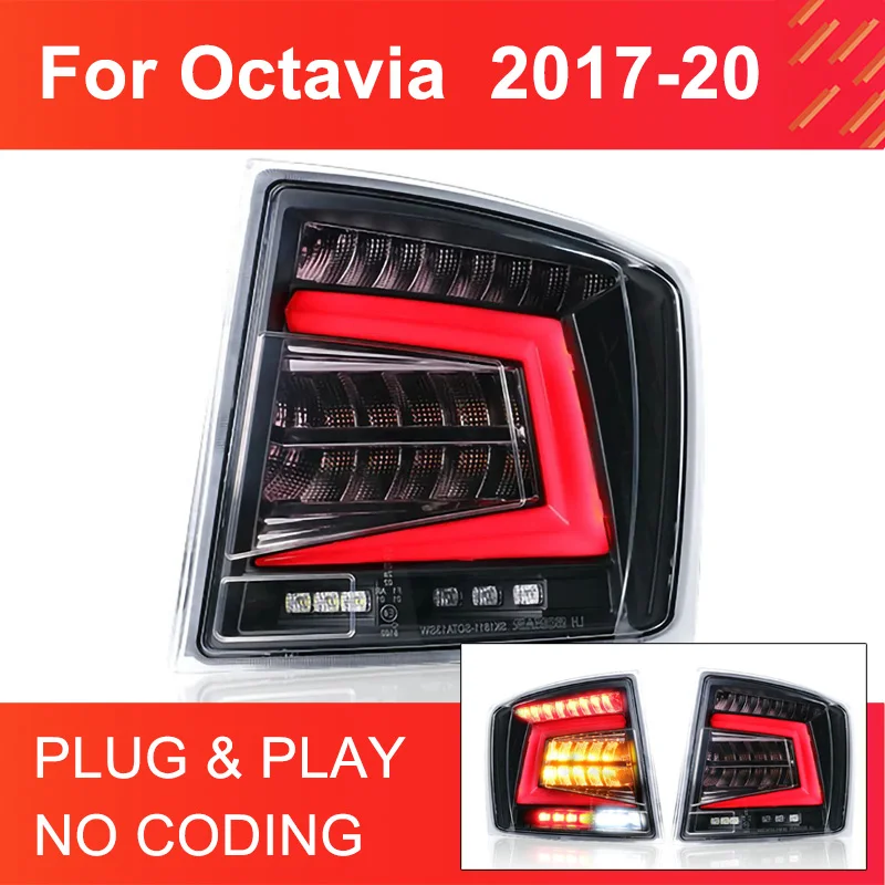 

Задний фонарь для Skoda Octavia Hatchback 2017-2020, 1 пара