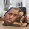 Funny Kanye West Meme Printed Blanket Picnic Blankets Warm Blanket Soft and Comfortable Blanket Home Travel Birthday Gift 6