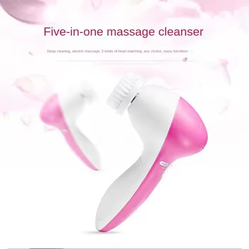 Multifunctional Rotating Facial Cleansing Brush Callous Remover Facial Brush Massager Brosse Nettoyante Visage 5