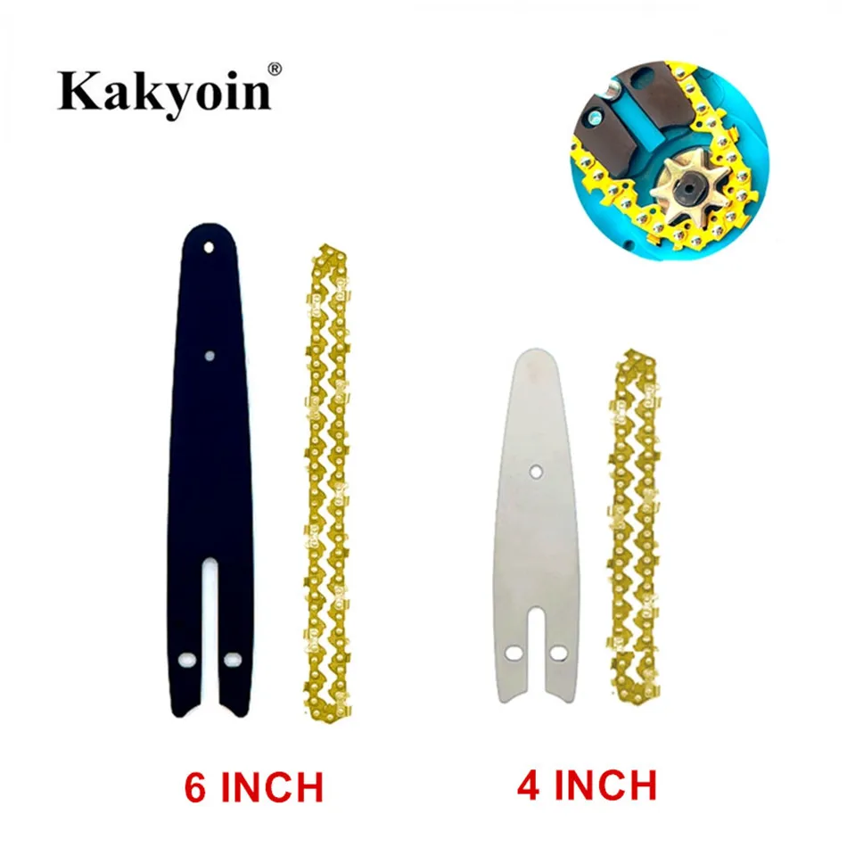 4 6 Inch Chains Guide For 4/6 Inch Mini Chainsaw Electric Saw Guide