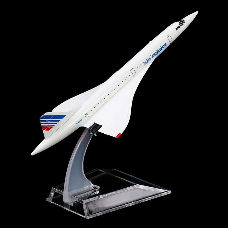 16cm Air France Concorde Supersonic Jet Aeroplane Aircraft Airplane Plane Metal 6