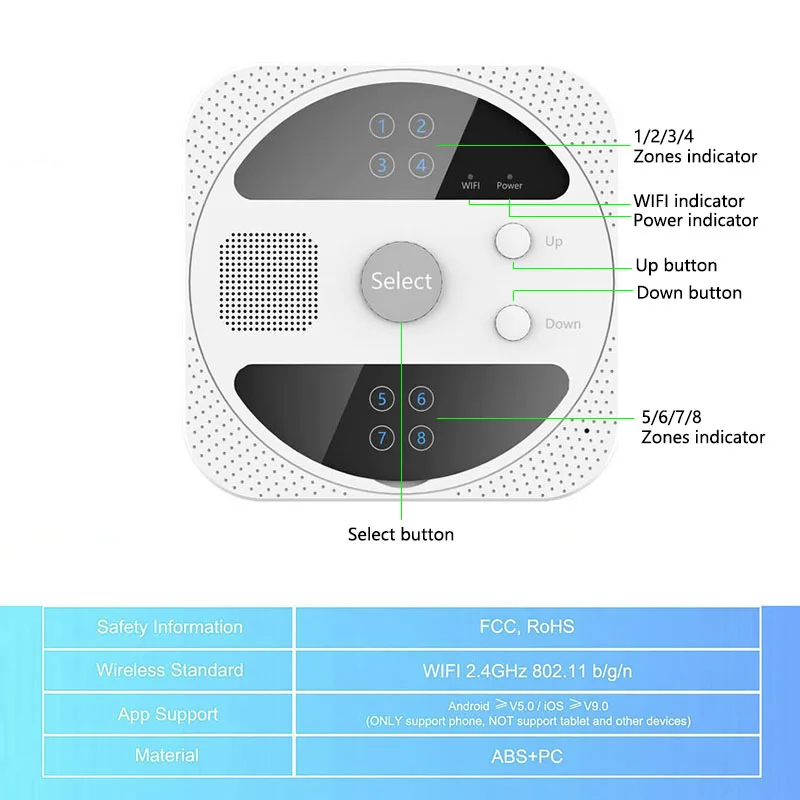 Tuya WiFi Smart Voice Irrigation Controller Irrigation System Solenoid Valve Watering Timer For Google Home, Alexa