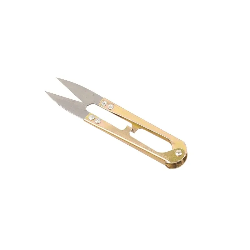 Stainless Steel Cutting Sewing Scissors Shears Cross Stitch Embroidery Tailor's U Thread Scissors for Fabric DIY Supplies Tools
