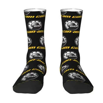 Fashion Printed Can Am BRP ATV Logo Socks for Men Women Stretch Summer Autumn Winter Crew Socks 1