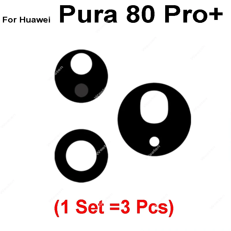 Enhanced Rear Camera Glass Lens with Adhesive
