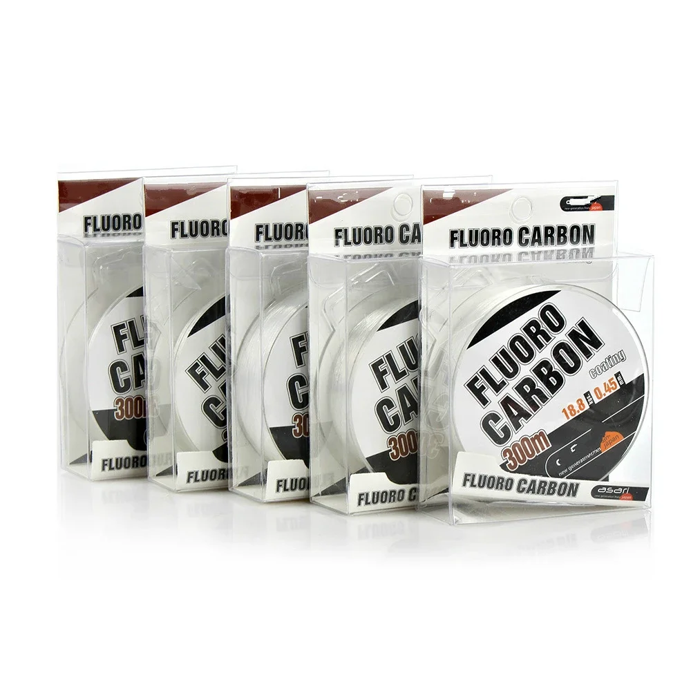 300m FluoroCarbon Coating Monofilament Nylon Fishing Line Japan Imported Super Strong Profesional carp Fishing Line 6