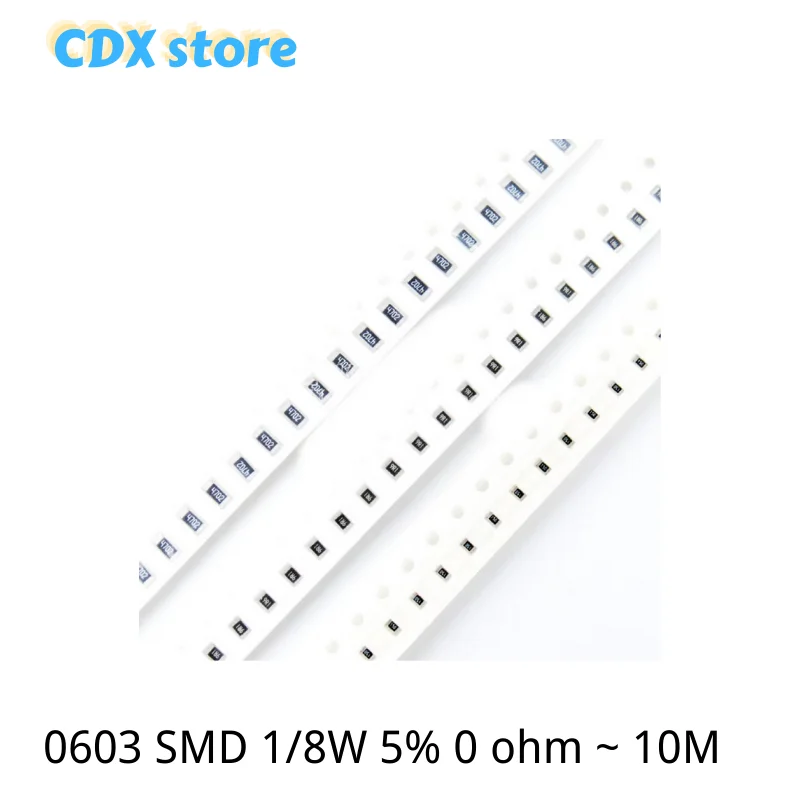 100pcs 0805 SMD 0ohm ~ 10M ohm chip resistor 0 10R 100R 220R 330R 470R 1K 4.7K 10K 47K 100K 0 10 100 330 470 ohm 5%