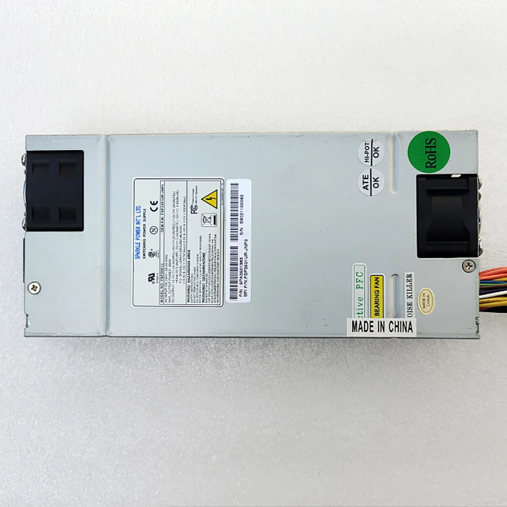 FSP3501U SPI350U4B FSP3501UR JNP3 SSG520M 350W 1U Switching Power Supply Works Perfectly Fast Ship High Quality