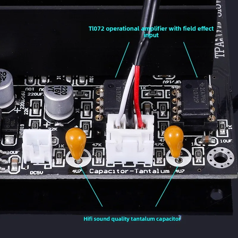 SAMP-100 TPA3255 2x300W 600W 하이파이 디지털 앰프 보드 고출력 2채널