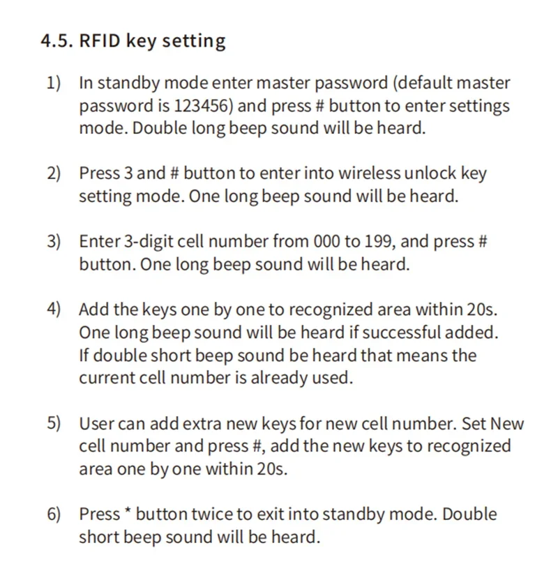 ANJIELO Fingerprint 5in1 Unlock Doorbell Video Intercom System for Home Visual D