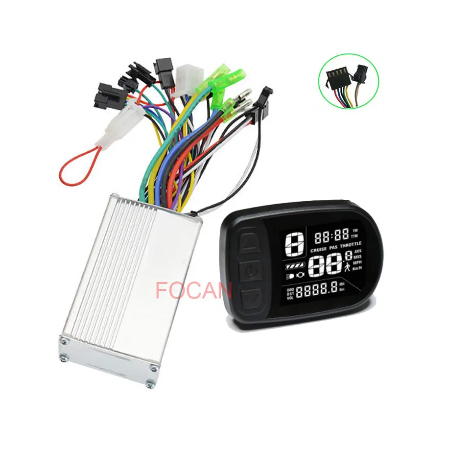 5 Pin Interface E-bike Instrument EN06 E-Bike LCD Display - 5-Pin