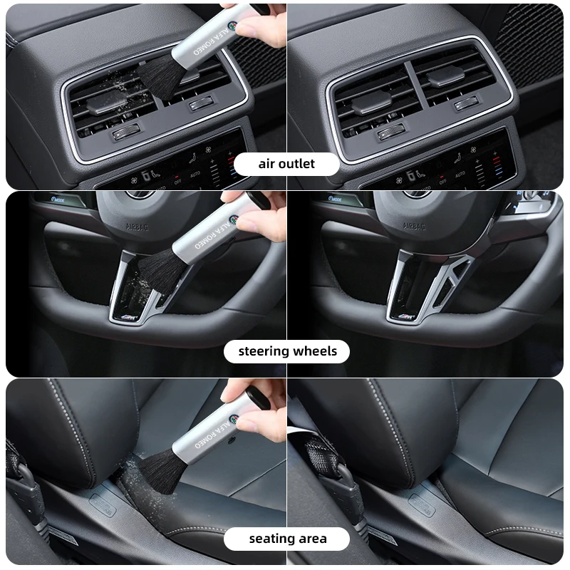 Premium Car Cleaning Brush - Air Outlet Dust Sweeping Tool Accessories