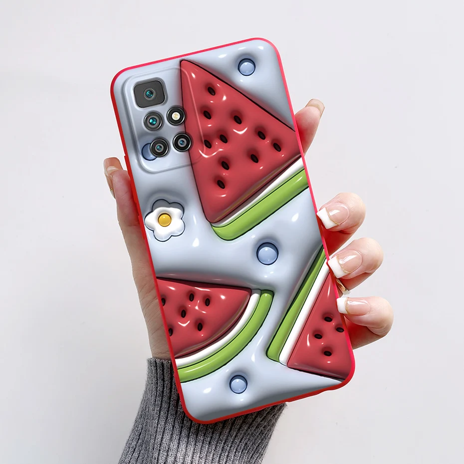 Cute Bear Cartoon Shockproof TPU Phone Case - Soft Cover for Xiaomi Redmi 10 Prime