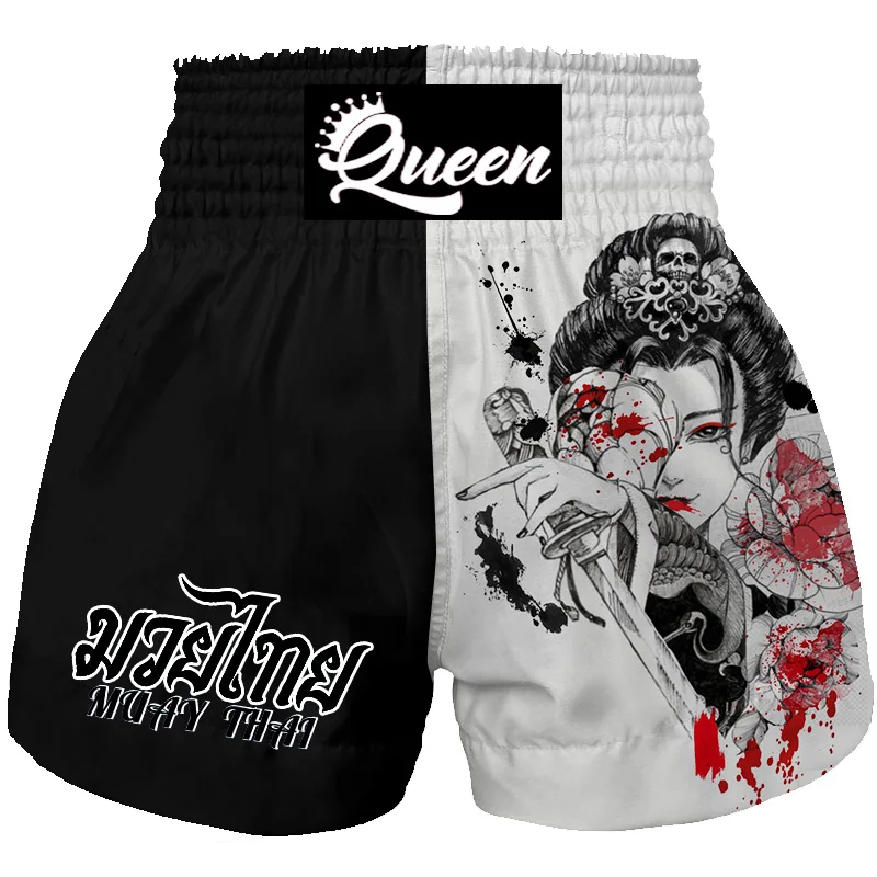 MMA Shorts Muay Thai shorts Sanda boxing shorts Adult match Training