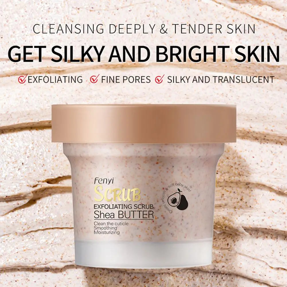 100g Whitening and Rejuvenating Exfoliating Scrub Improves Dry and Flaky Skin, Moisturizing Nourishing Scrub