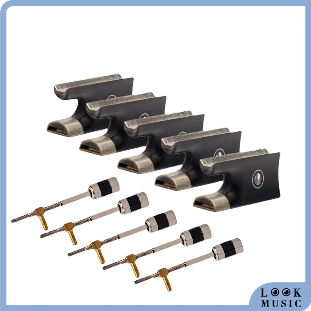 Look 4/4 3/4 1/2 1/4 1/8 Dimensioni Violino Rana Violino Ebano Arco Di Violino Rana Con Bottoni Per Violino Arco Violino Arco Lutier Parti Fai Da Te